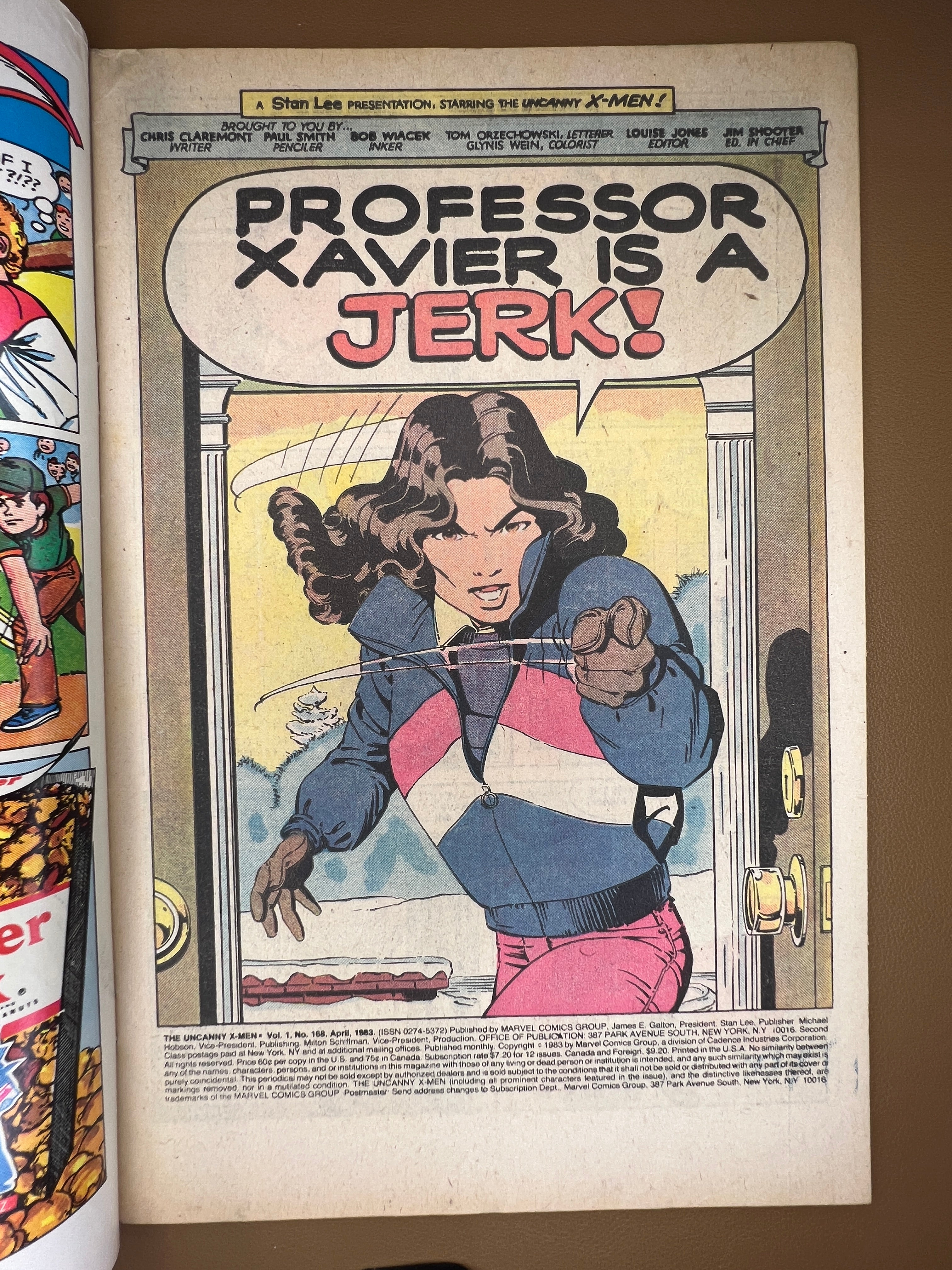 X-MEN #168