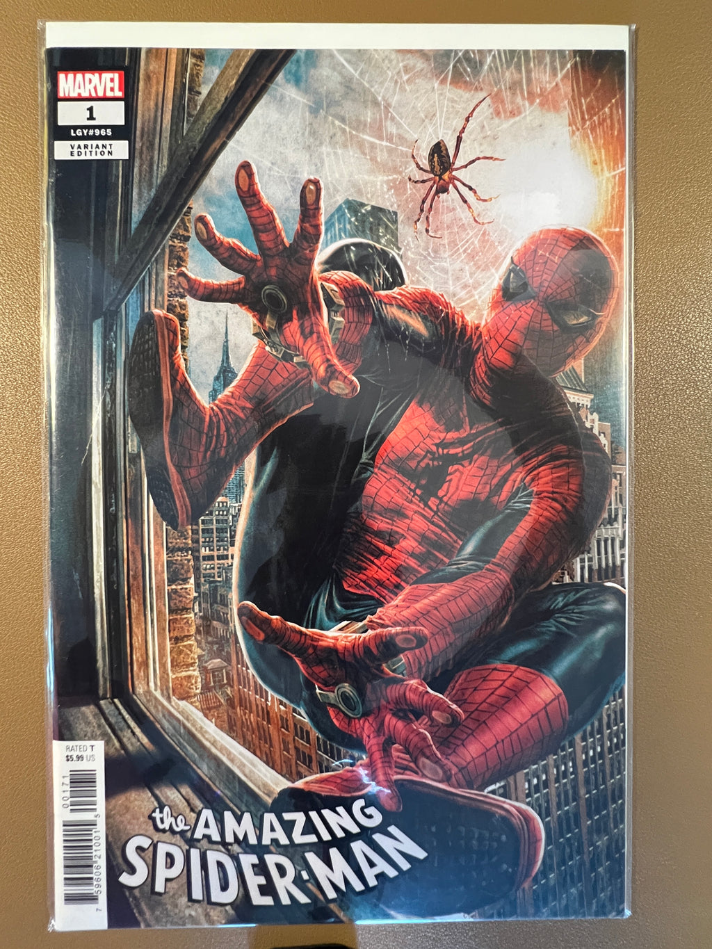 THE AMAZING SPIDER-MAN #1 (2025) Lee Bermejo Cover