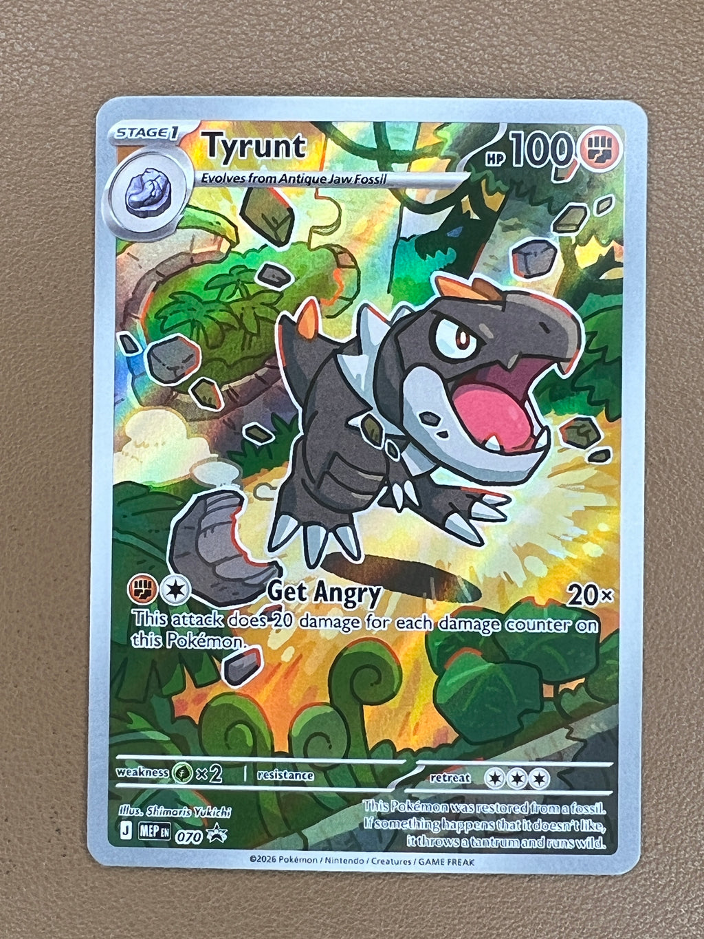 Tyrunt #070 Illustration Rare – Perfect Order Promo
