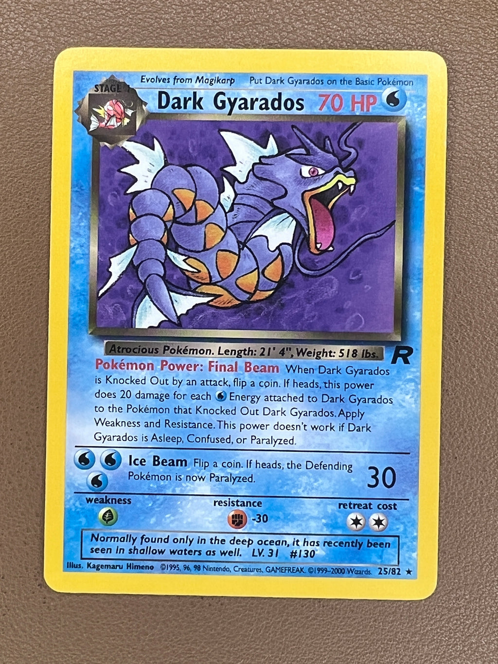 Dark Gyarados #25/82 – Team Rocket