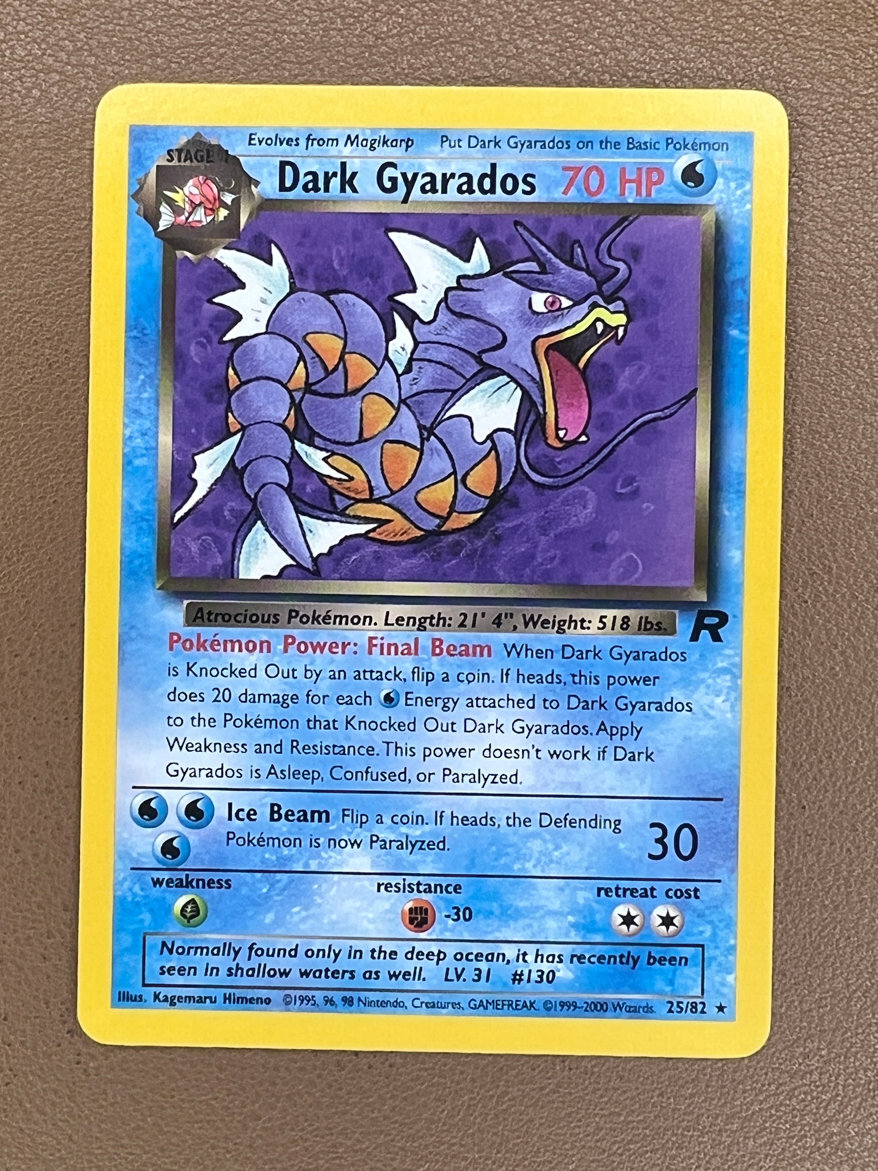 Dark Gyarados #25/82 – Team Rocket