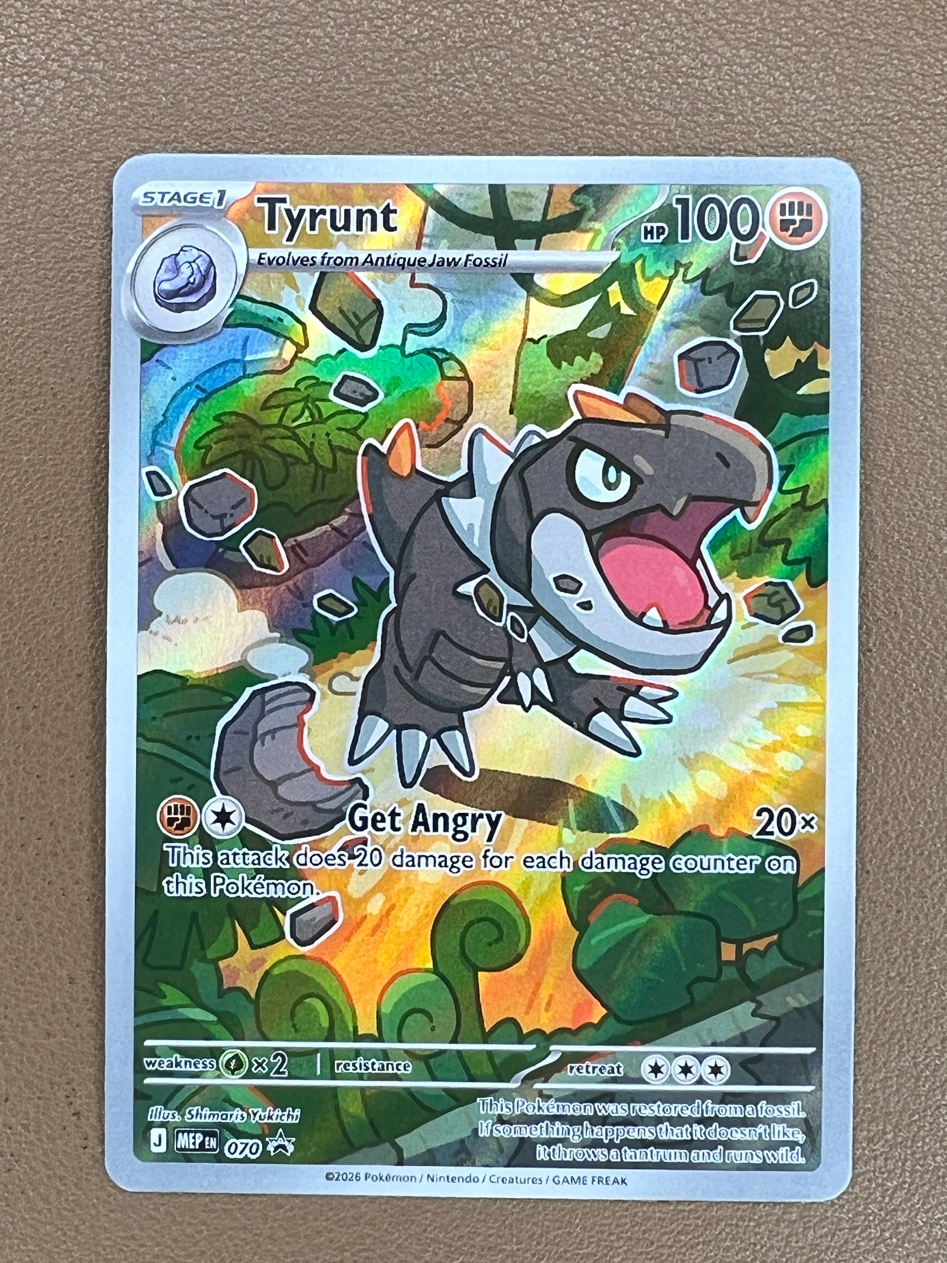 Tyrunt Illustration Rare #070 - Perfect Order Promo