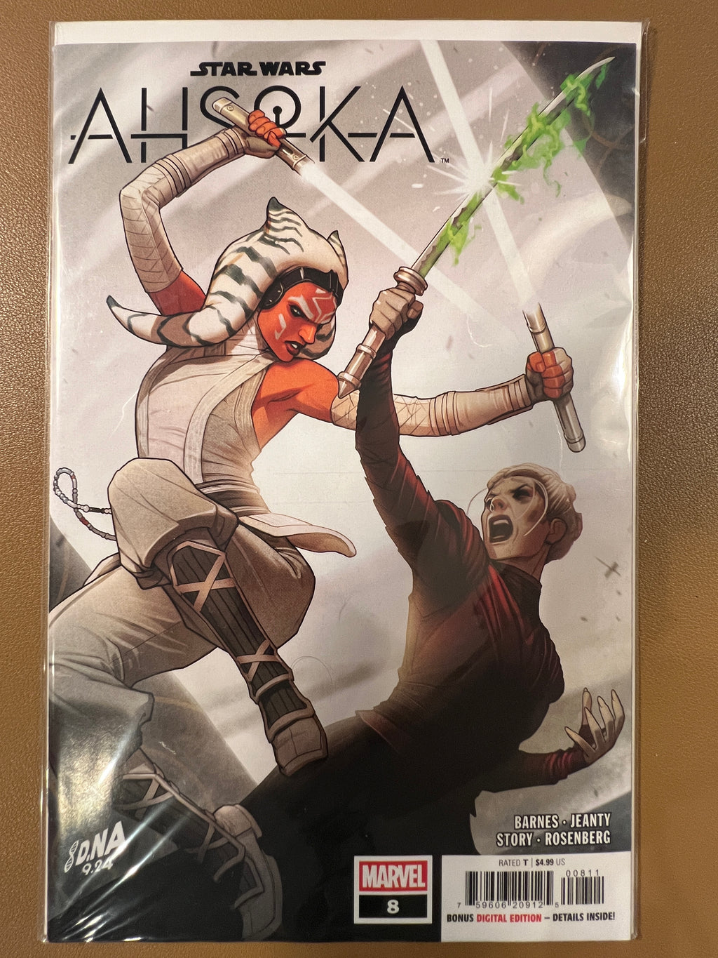 STAR WARS: AHSOKA #8 - David Nakayama and Takashi Okazaki Cover