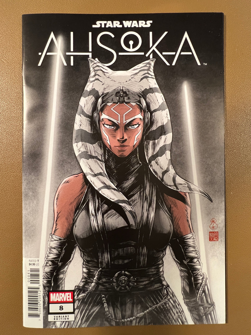 STAR WARS: AHSOKA #8 - David Nakayama and Takashi Okazaki Cover