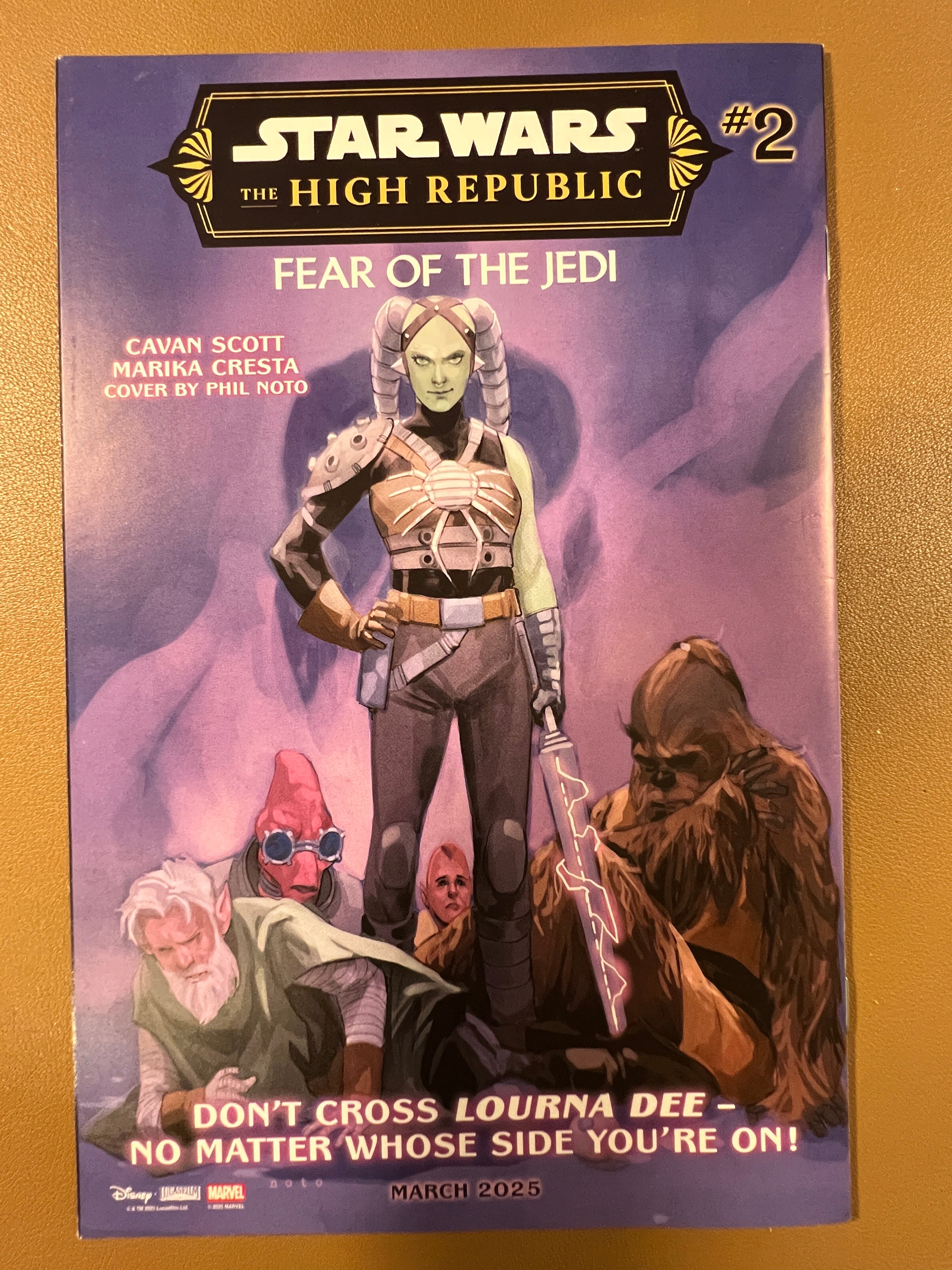 STAR WARS: AHSOKA #8 - David Nakayama and Takashi Okazaki Cover