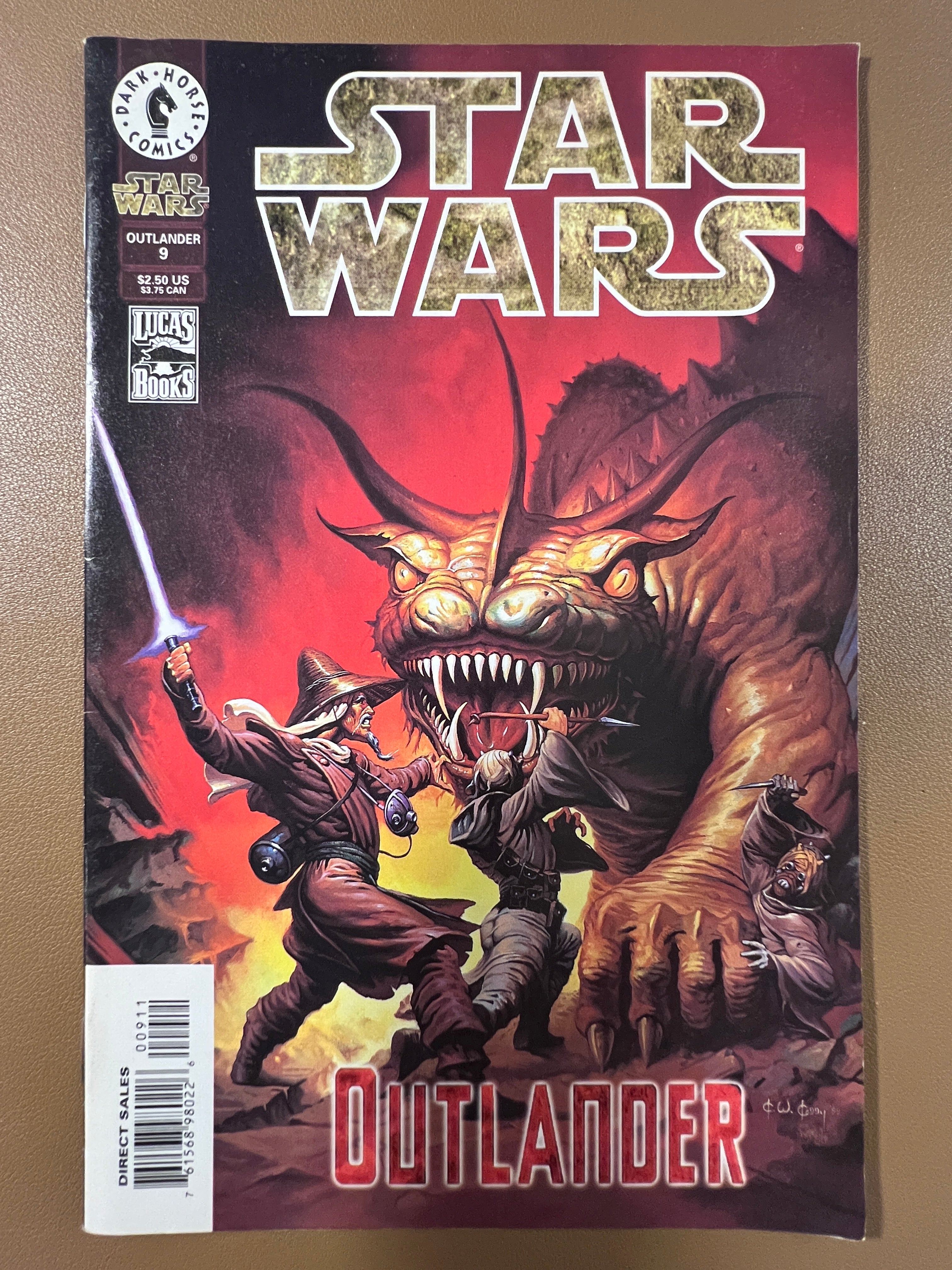SPEED RACER #29 & STAR WARS: OUTLANDER #9 COMIC LOT