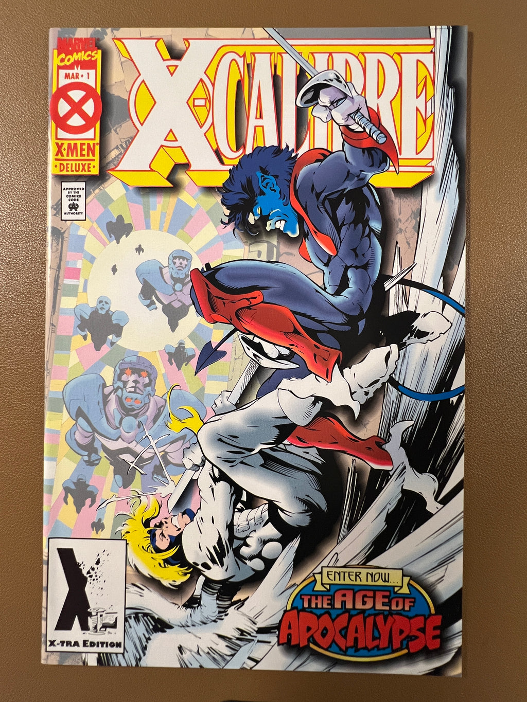 X-Calibre #1–4 Complete Mini-Series (1995) – Age of Apocalypse