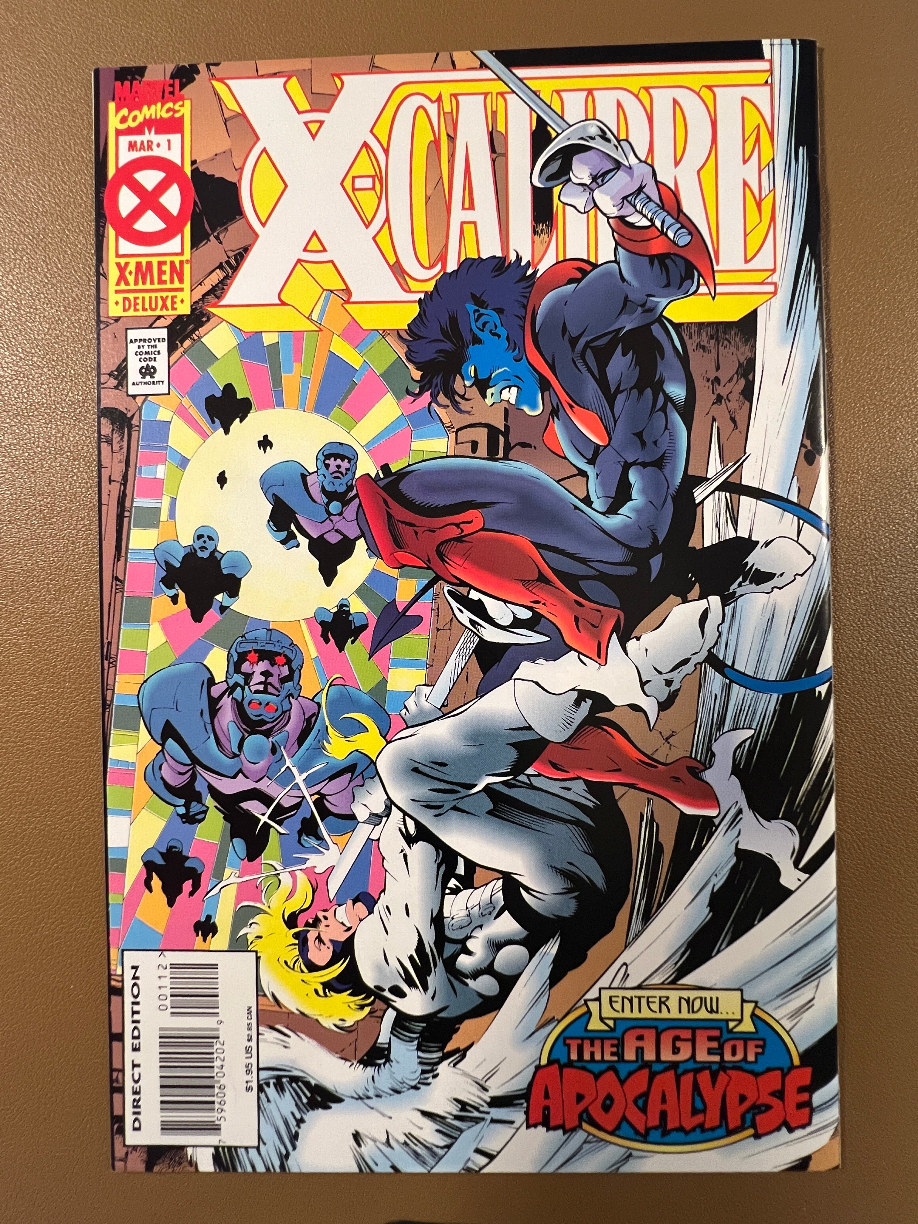 X-Calibre #1–4 Complete Mini-Series (1995) – Age of Apocalypse