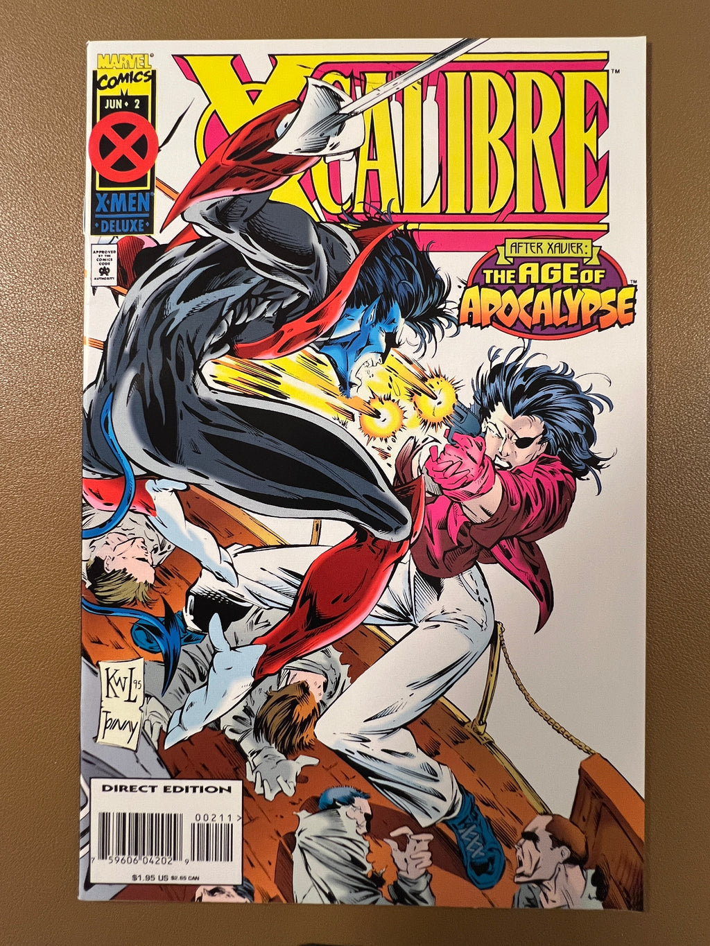 X-Calibre #1–4 Complete Mini-Series (1995) – Age of Apocalypse