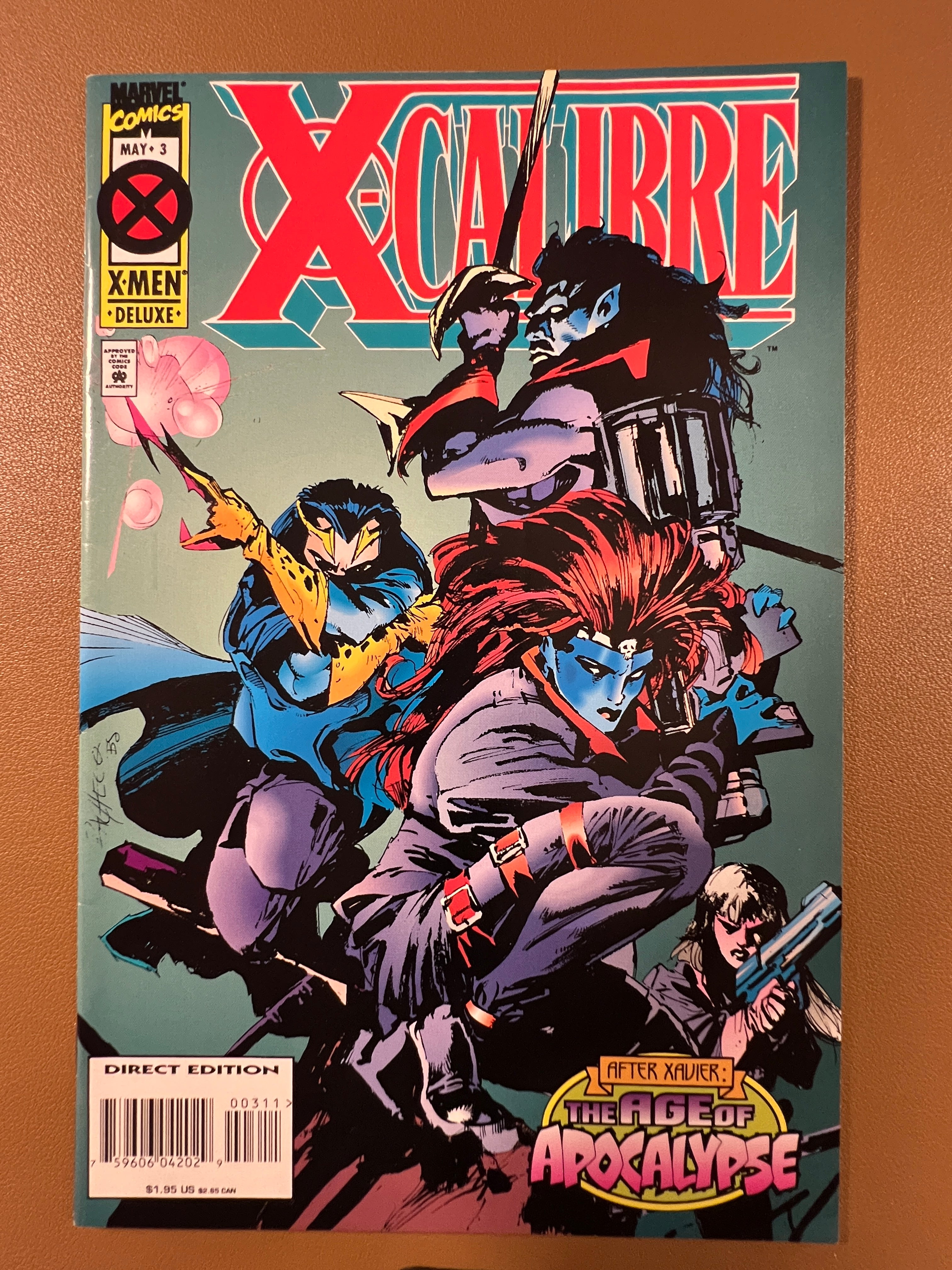 X-Calibre #1–4 Complete Mini-Series (1995) – Age of Apocalypse