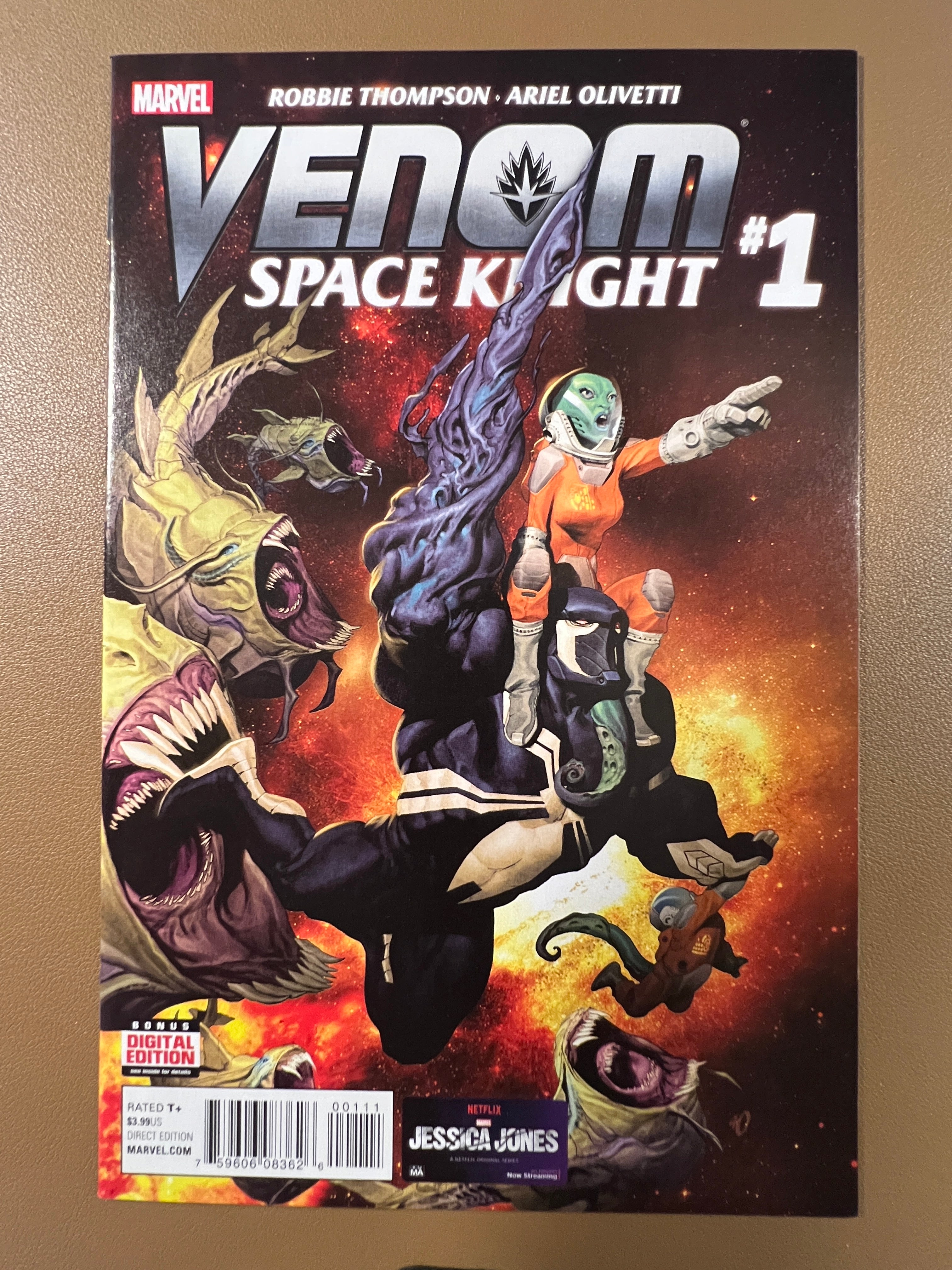 Venom: Space Knight #1–2 + Action Figure Variant #1 Lot