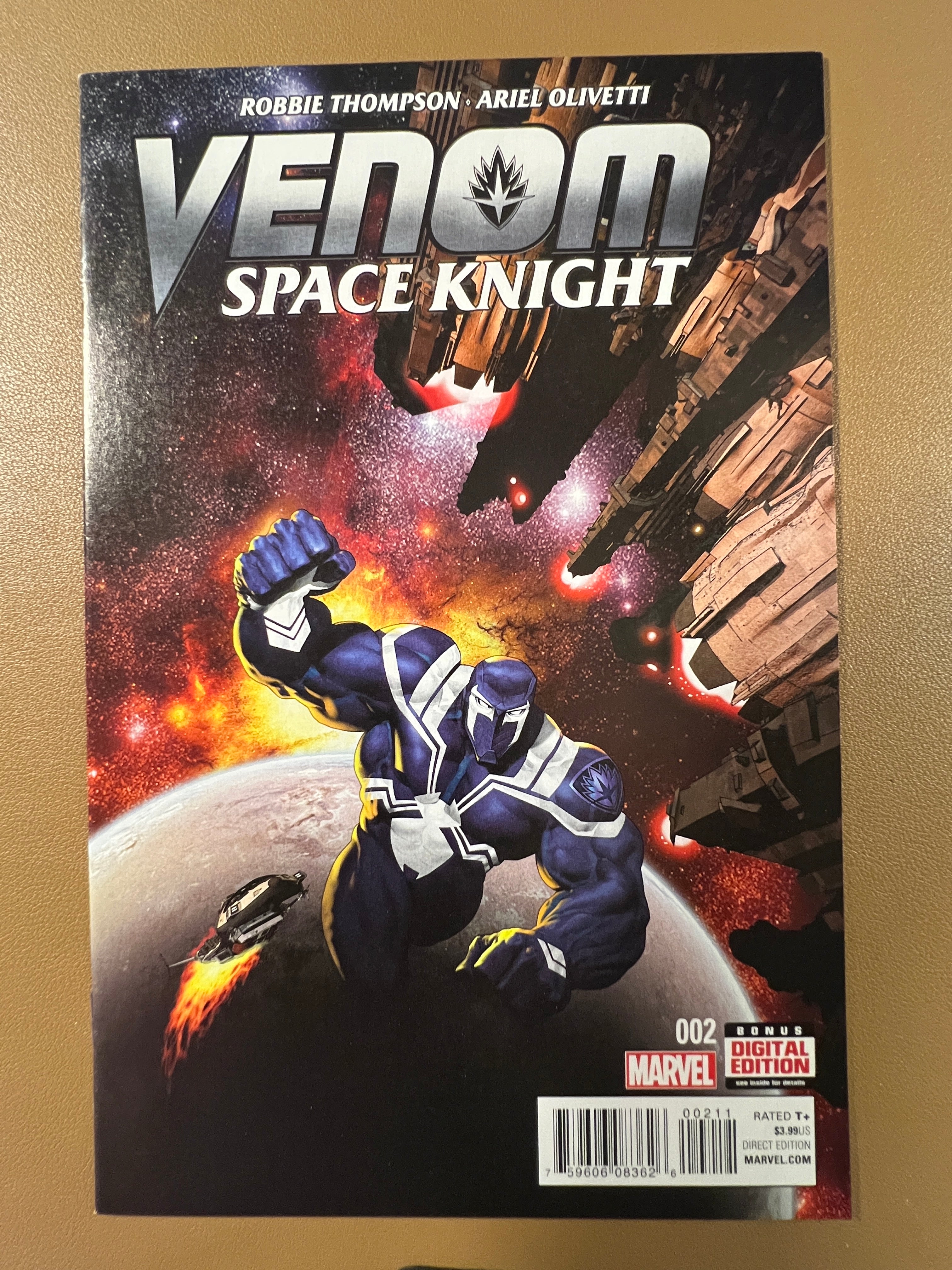 Venom: Space Knight #1–2 + Action Figure Variant #1 Lot