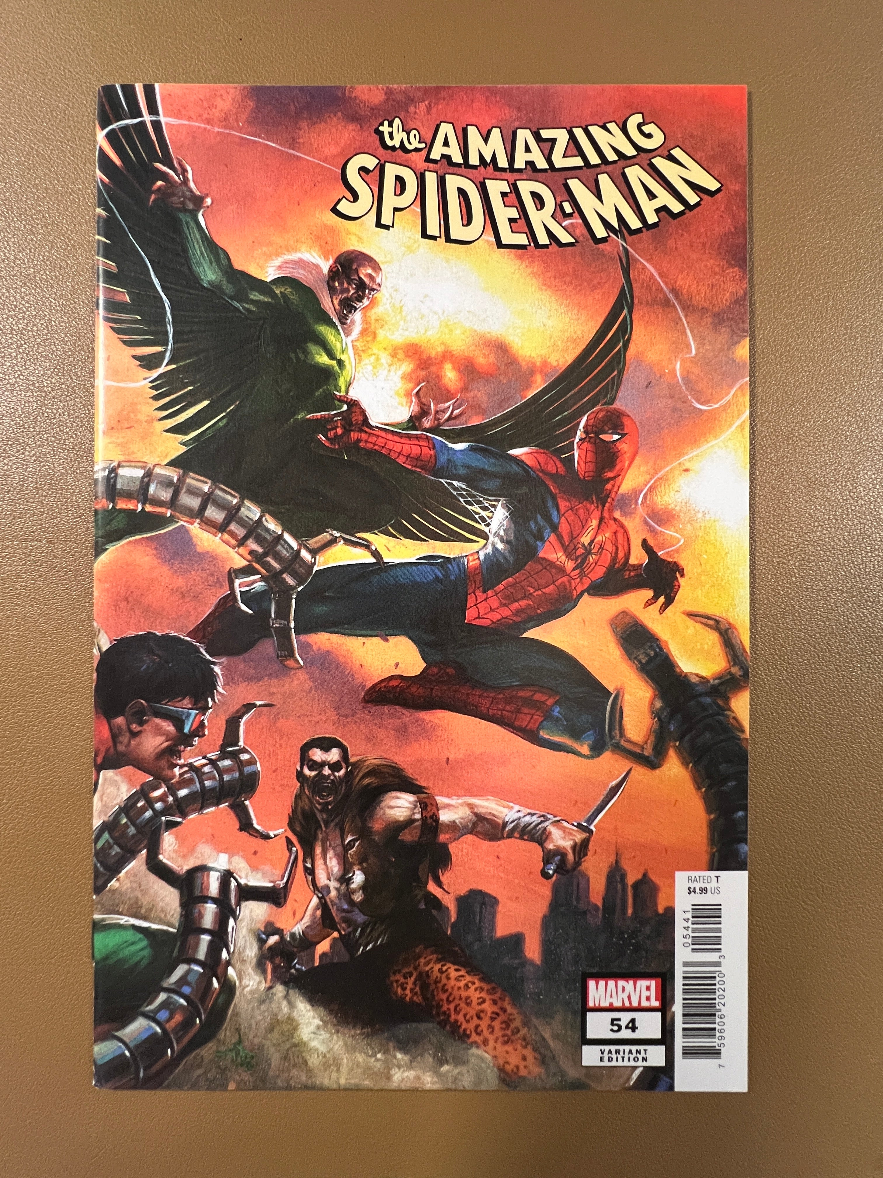 The Amazing Spider-Man #54 (2024) - Gabriele Dell'Otto - Connecting Cover