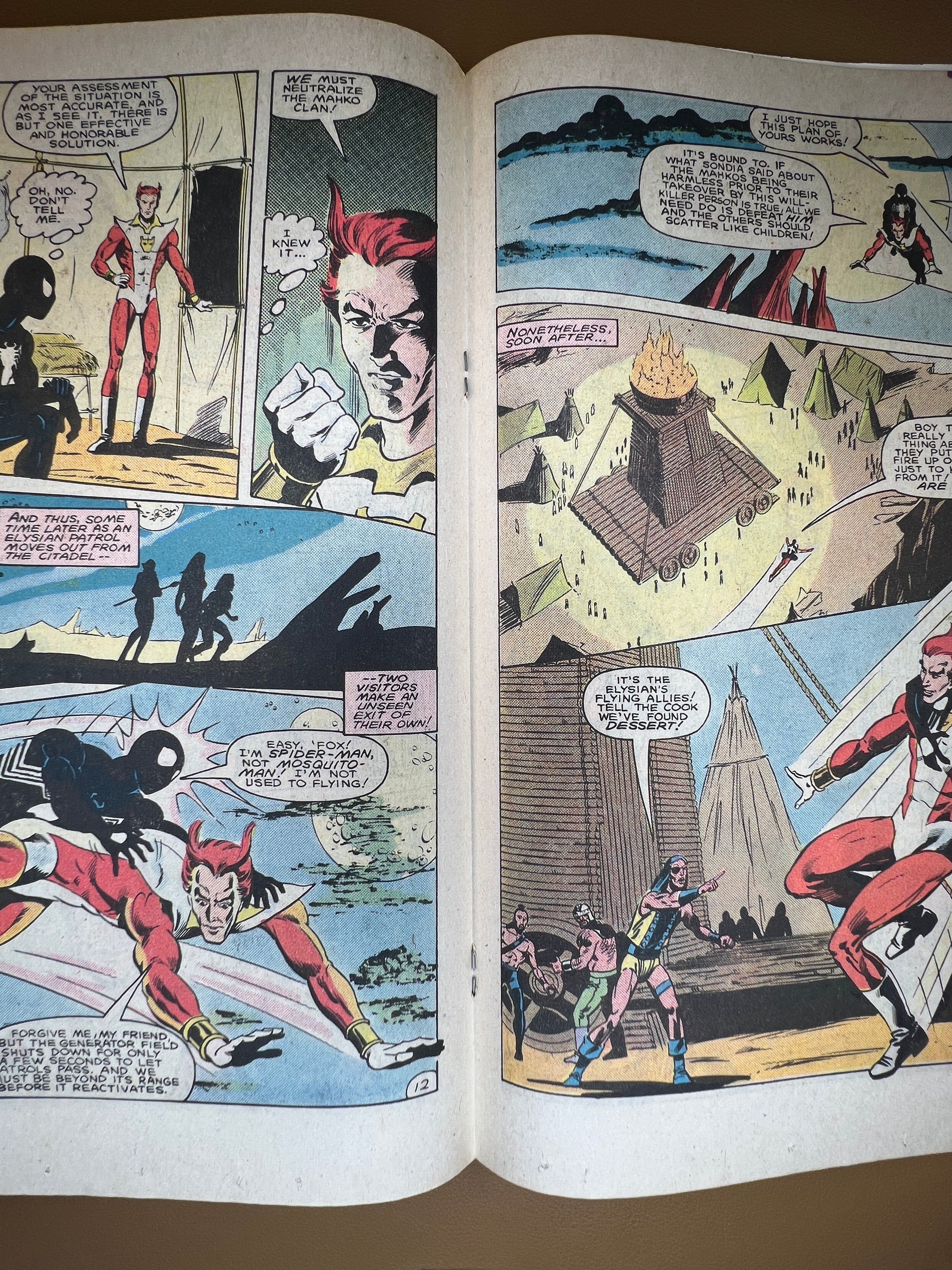 Marvel Team-Up #143 (1984) Spider-Man & Starfox | Black Suit Spider-Man