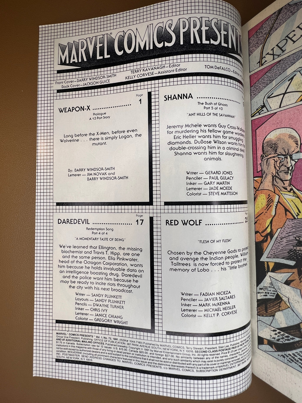 Marvel Comics Presents #72