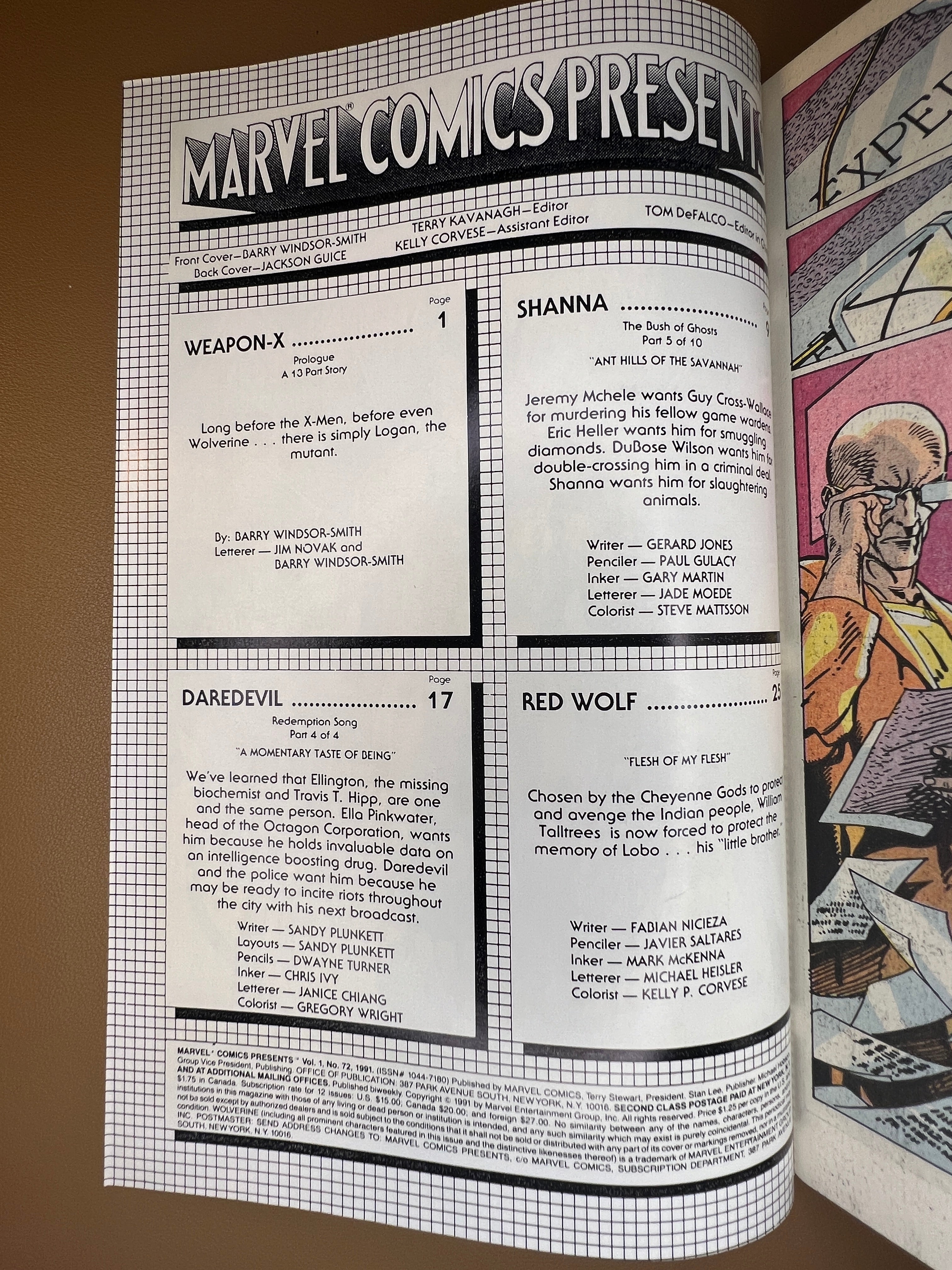 Marvel Comics Presents #72