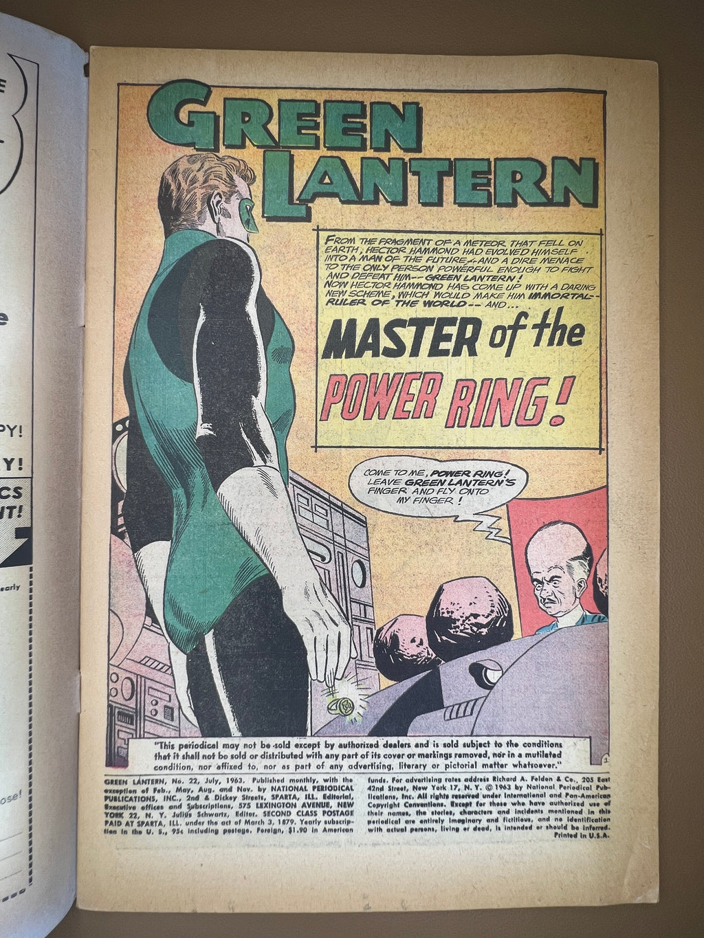 Green Lantern #22