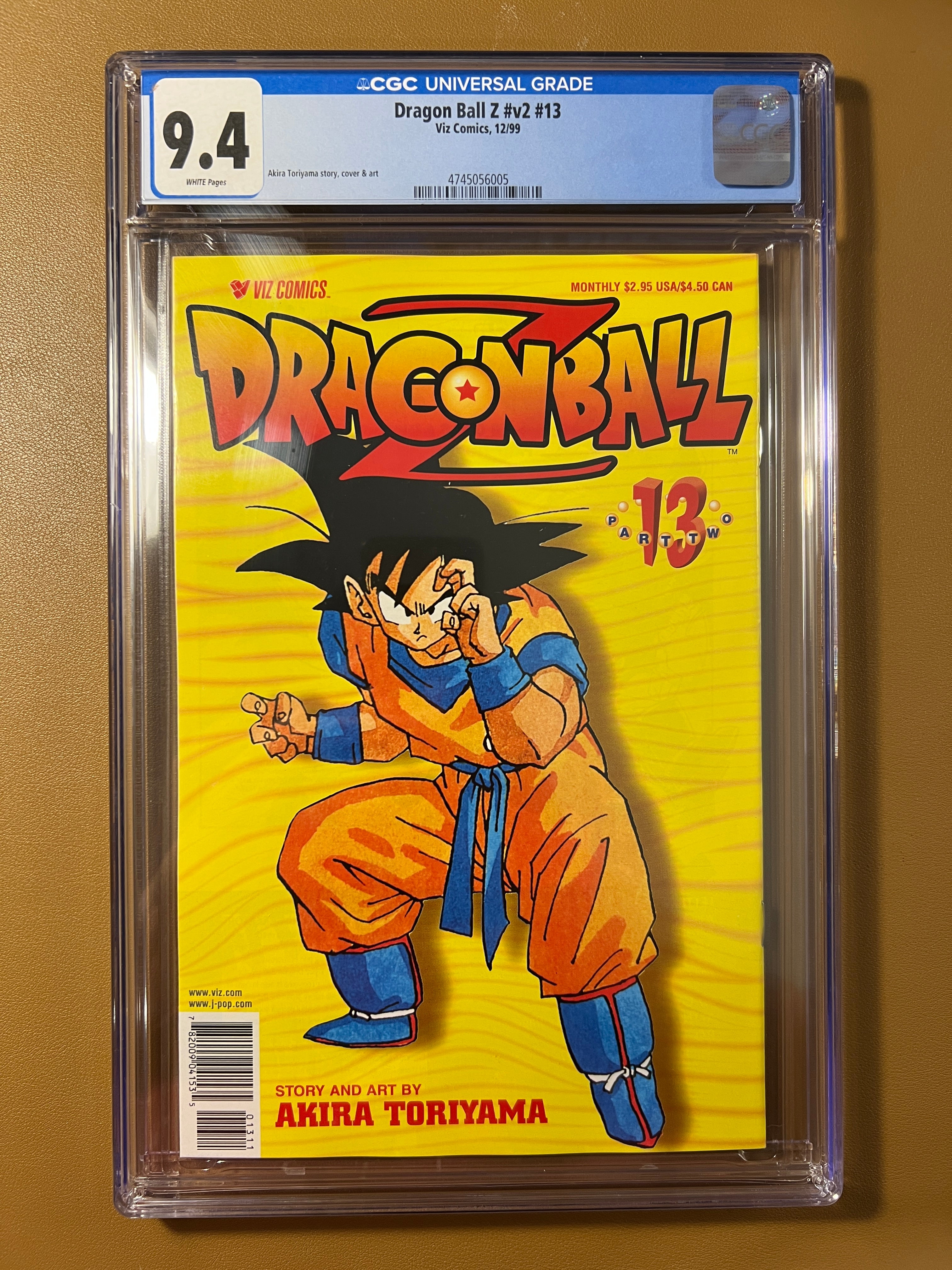 Dragon Ball Z Part 2 #13 CGC 9.4