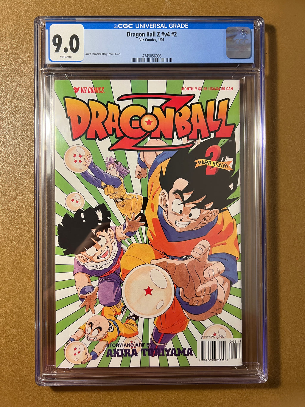Dragon Ball Z Part 4 #2 CGC 9.0