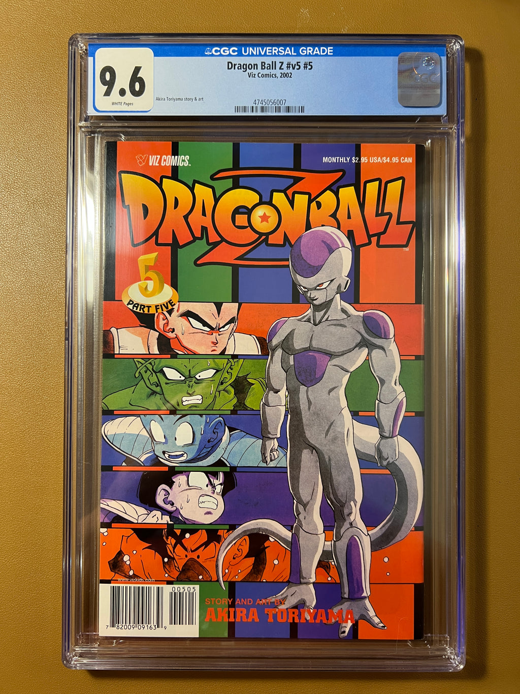 Dragon Ball Z Part 5 #5 CGC 9.6