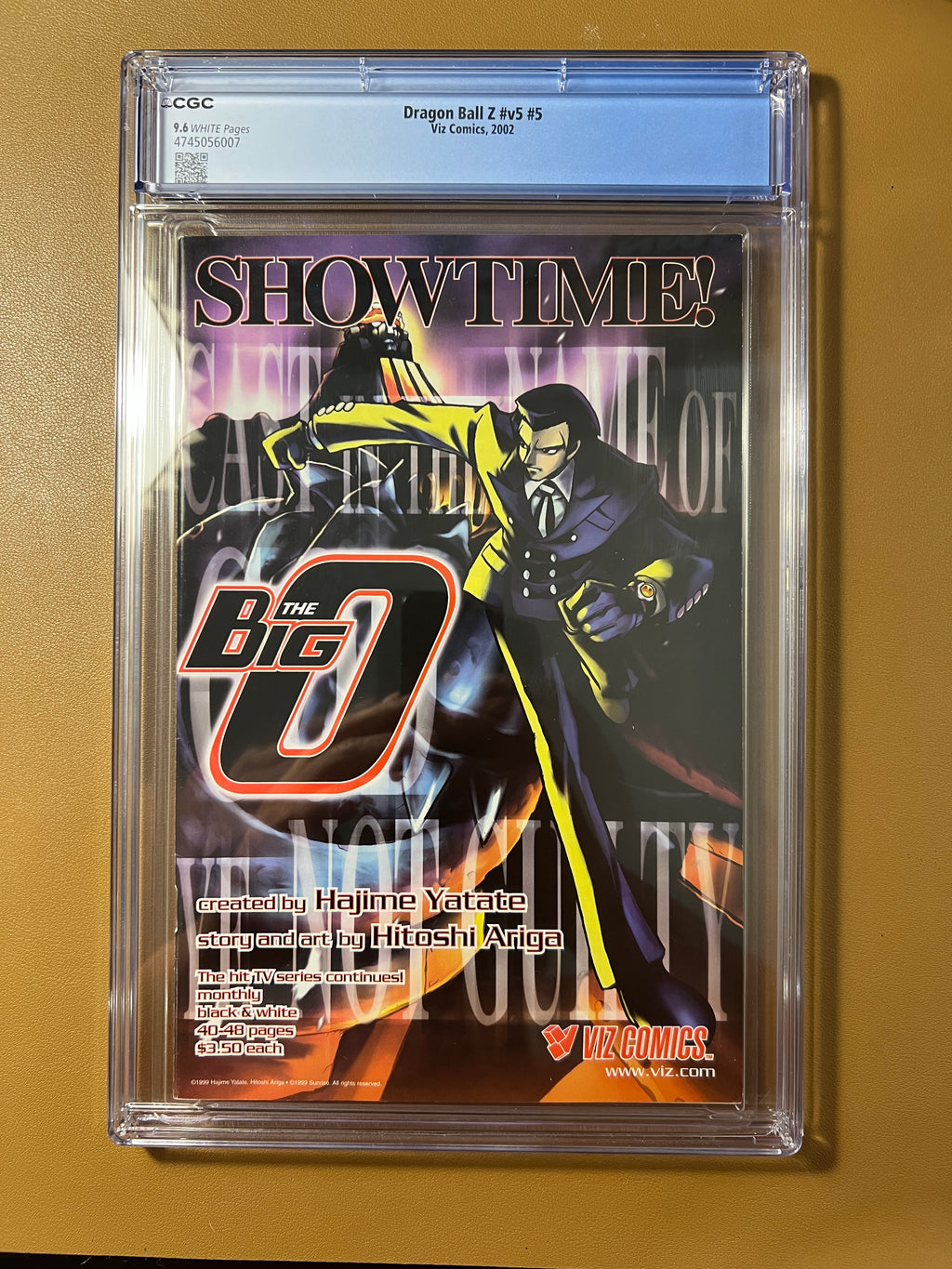Dragon Ball Z Part 5 #5 CGC 9.6