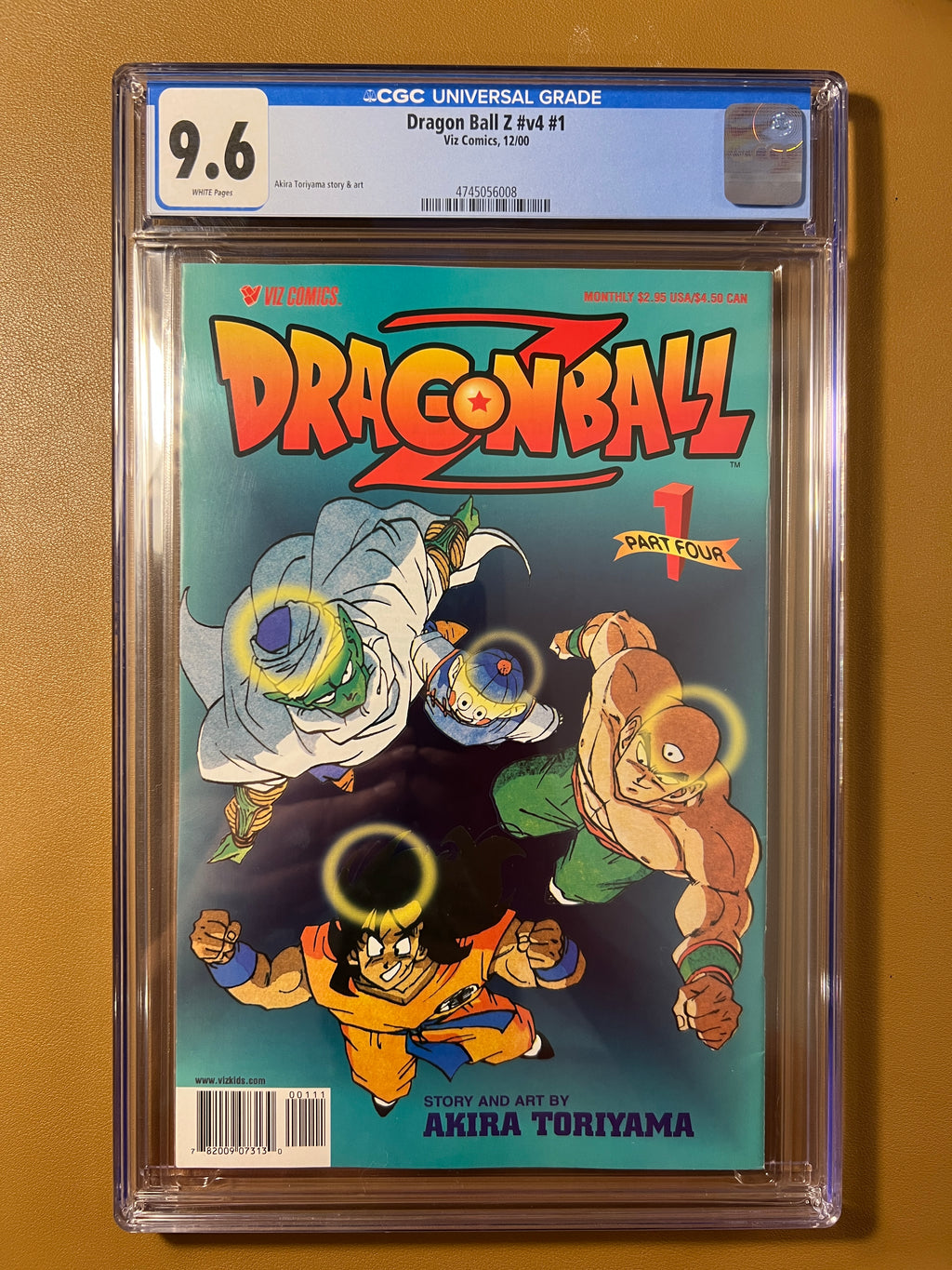 Dragon Ball Z Part 4 #1 CGC 9.6
