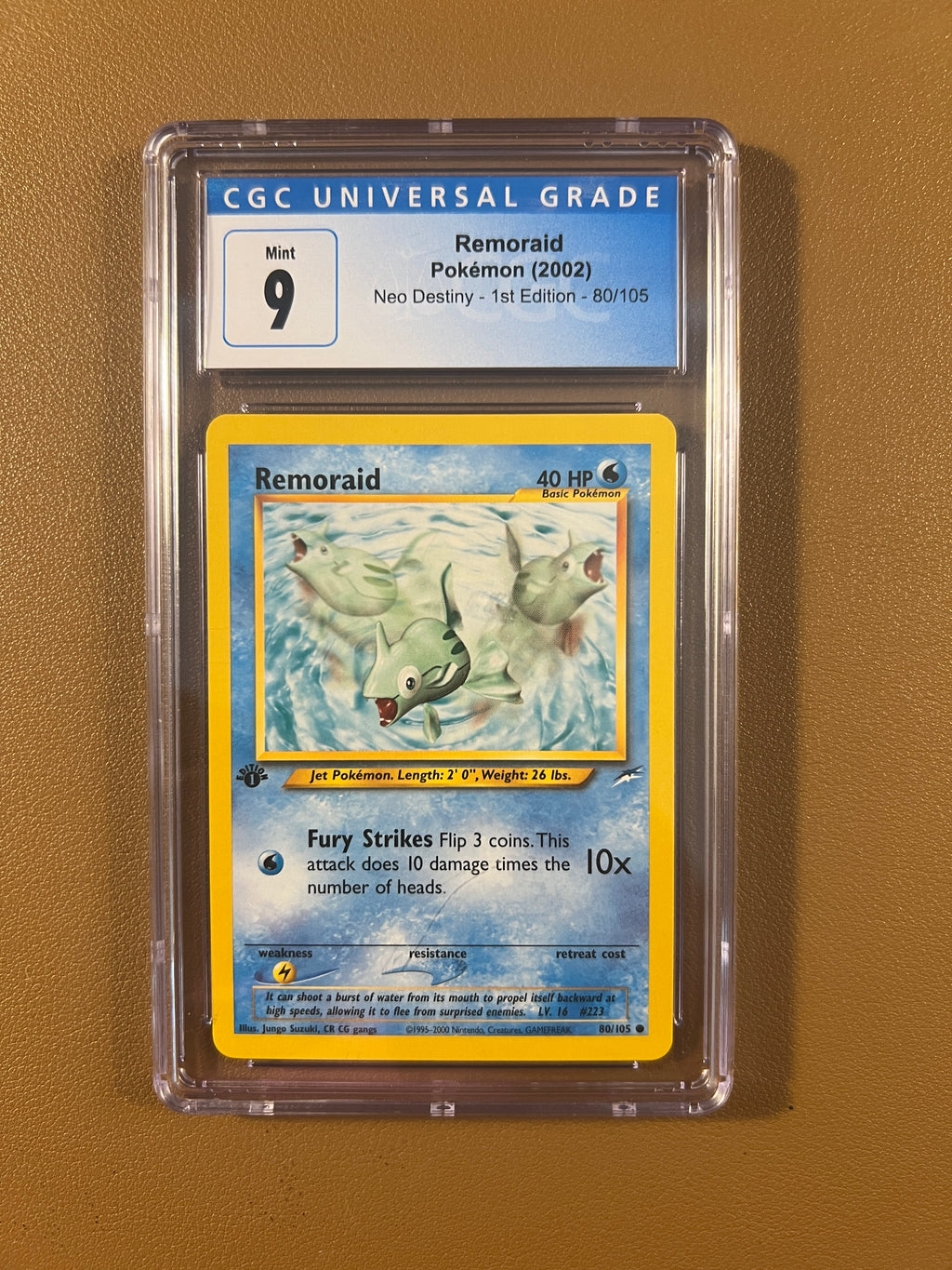 Remoraid 80/105 CGC 9 Mint