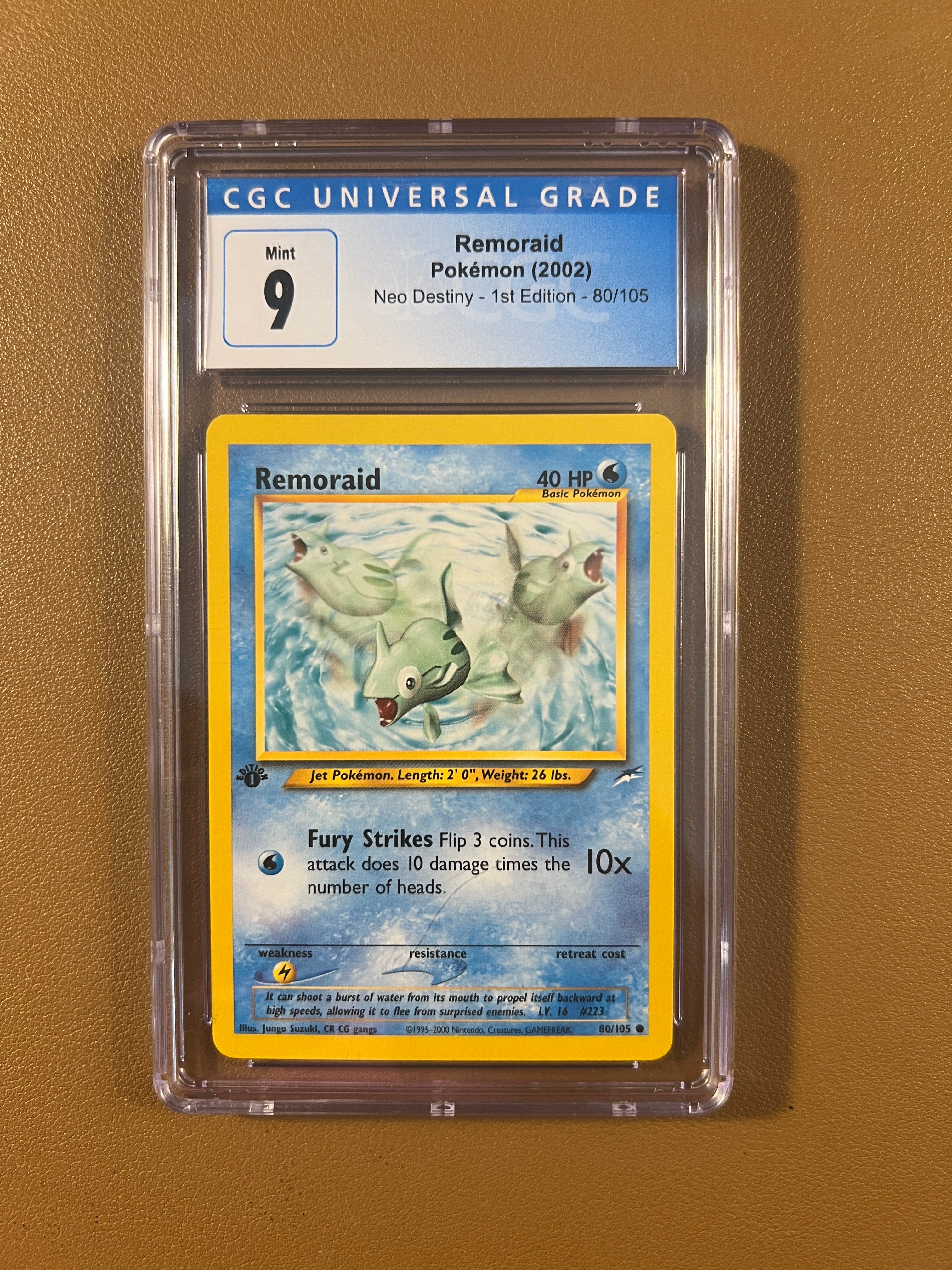 Remoraid 80/105 CGC 9 Mint
