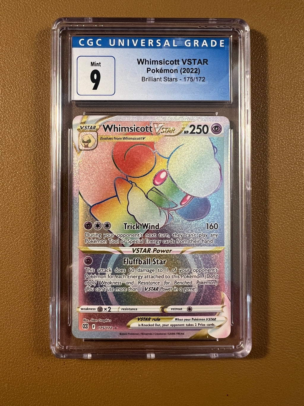 WHIMSICOTT VSTAR #175/172 - CGC 9