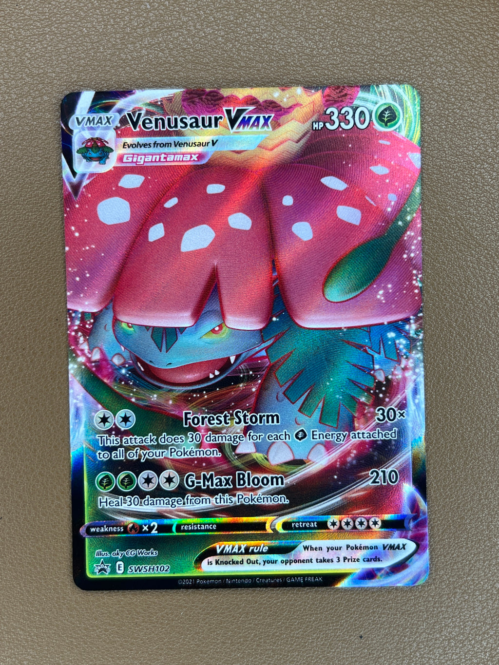 Venusaur VMAX SWSH102