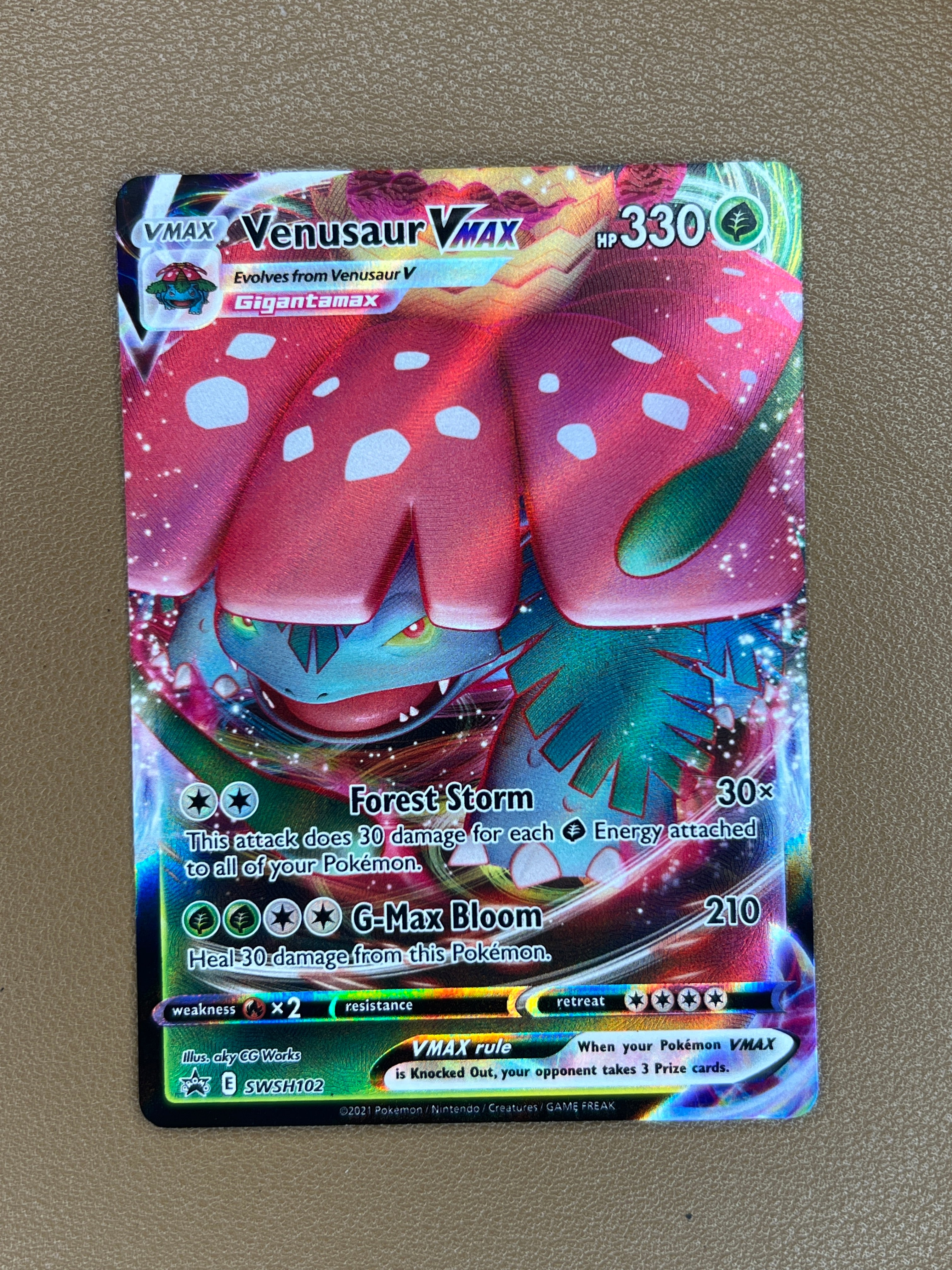 Venusaur VMAX SWSH102