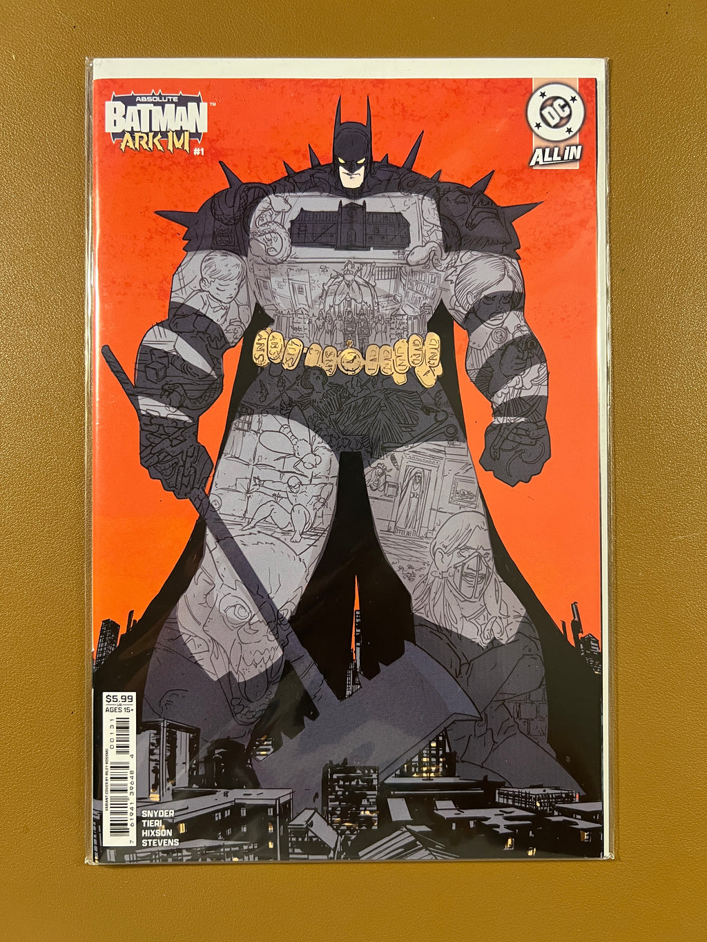 Absolute Batman: Ark M #1 - Riley Rossmo Cover