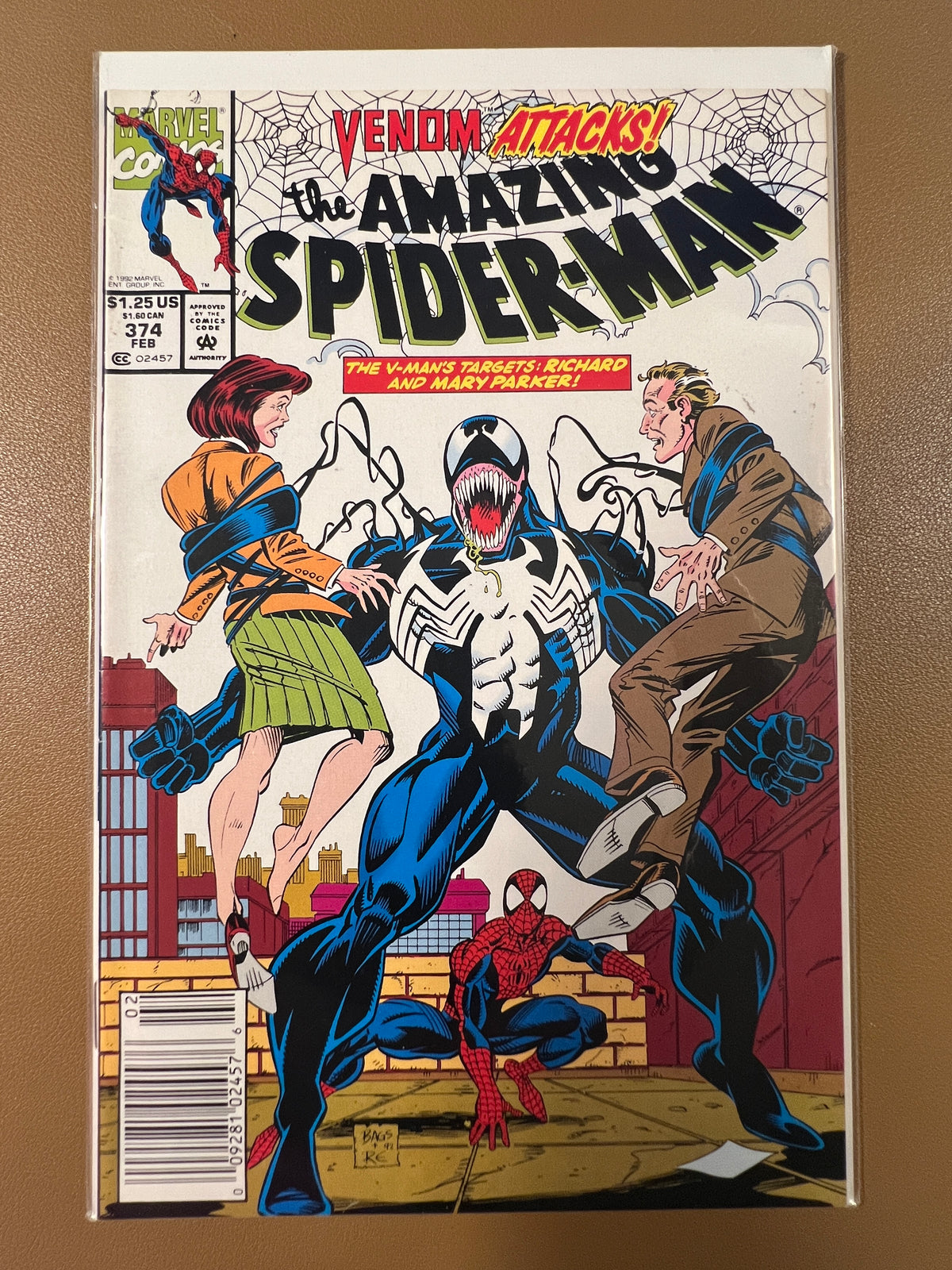 THE AMAZING SPIDER-MAN #374
