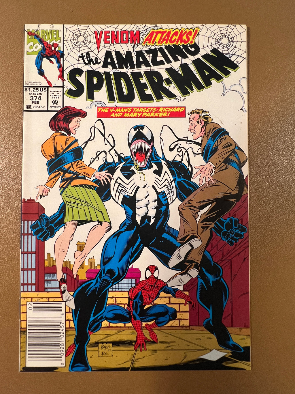 THE AMAZING SPIDER-MAN #374