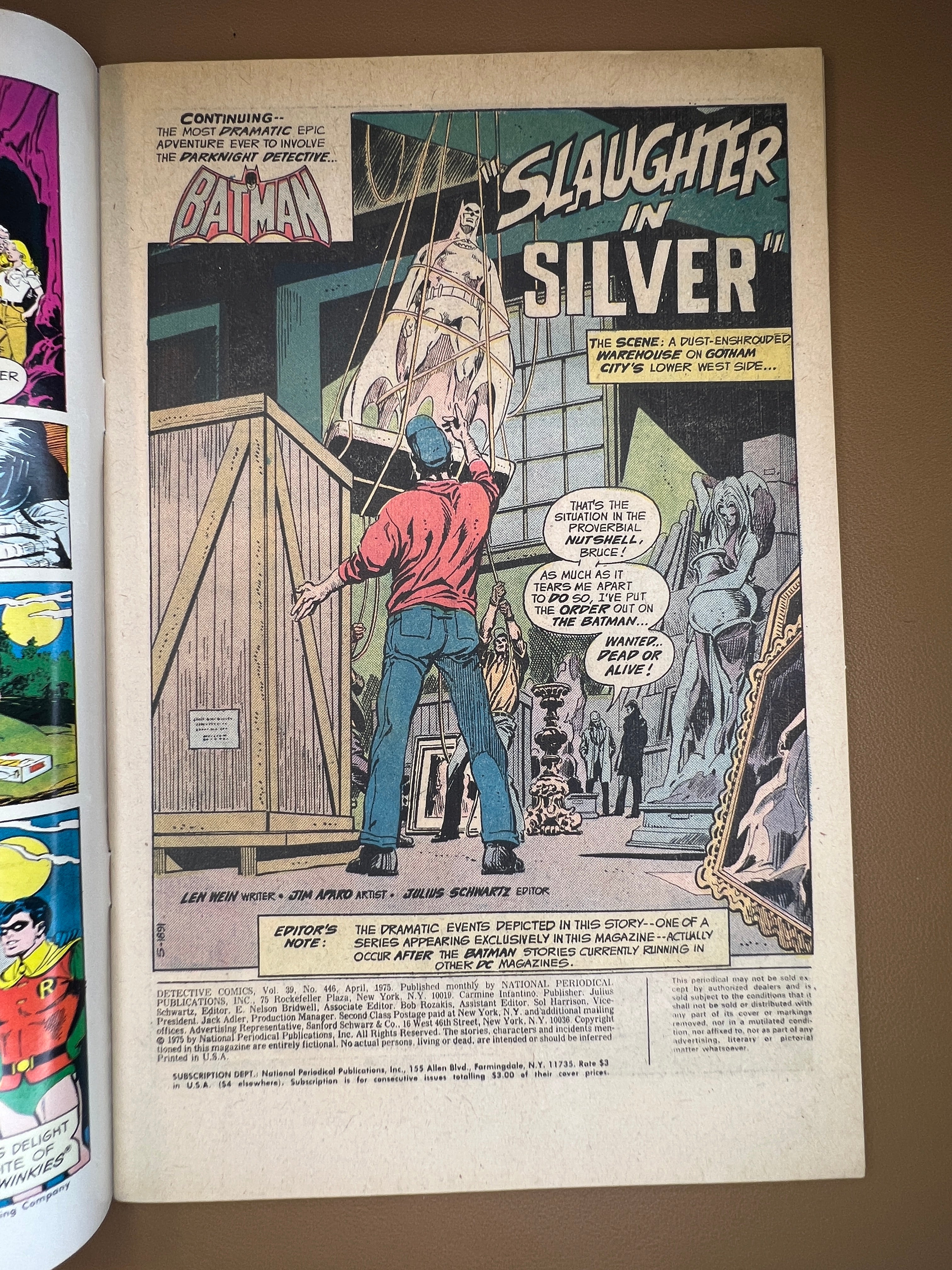 DETECTIVE COMICS #446 (1975)