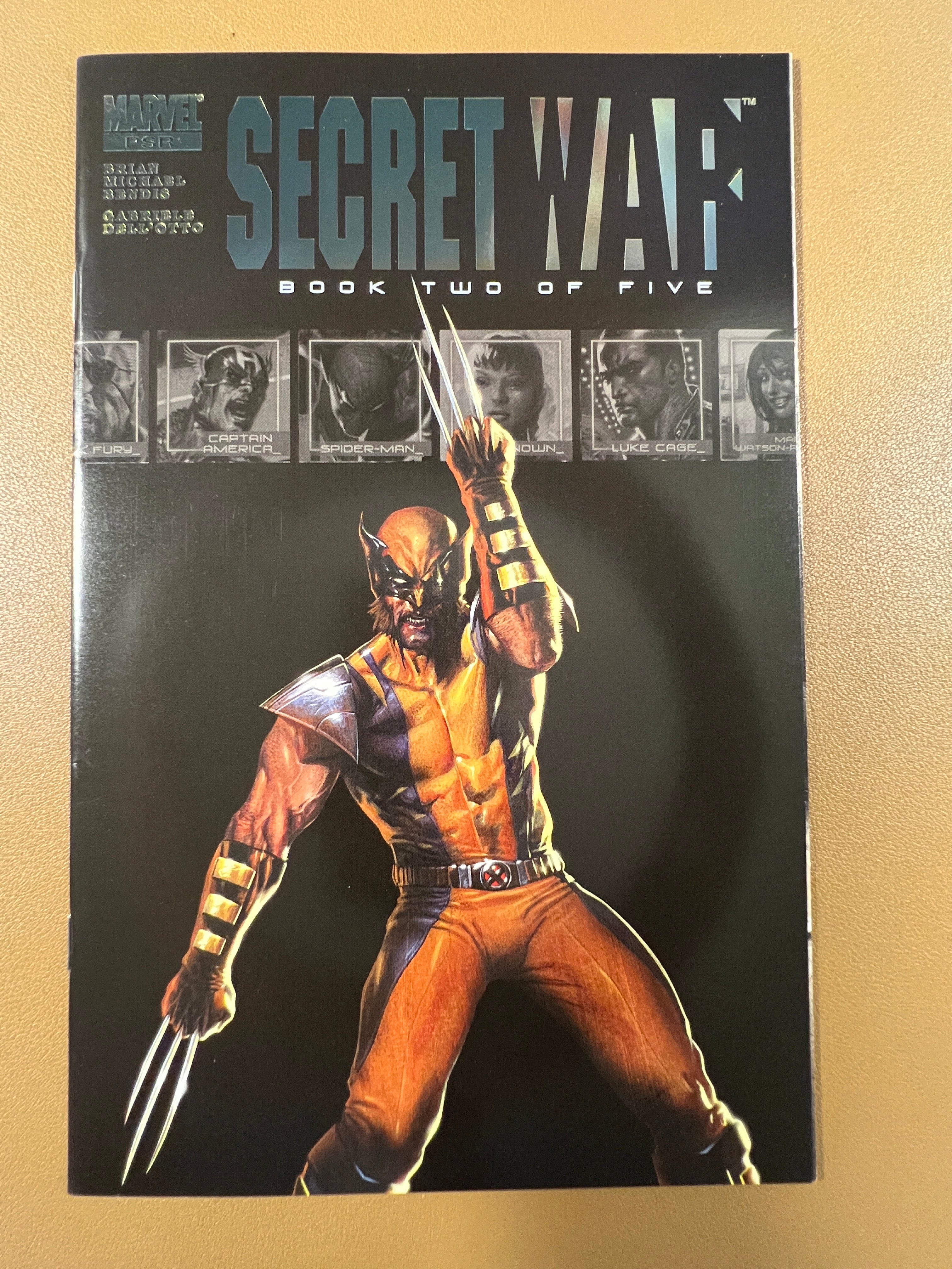 SECRET WAR #2 — WOLVERINE COVER!