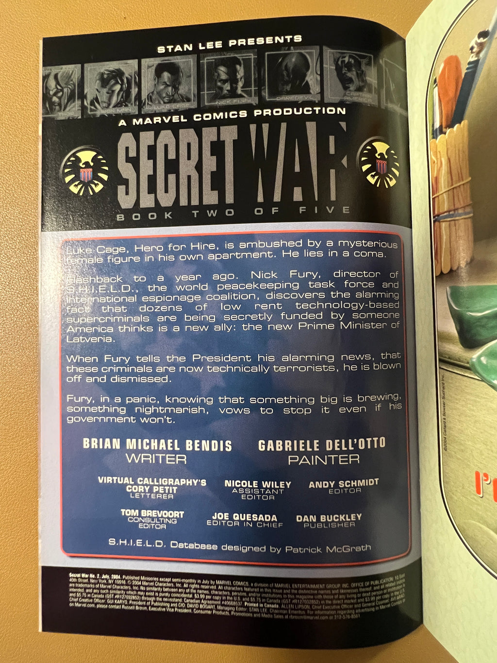 SECRET WAR #2 — WOLVERINE COVER!