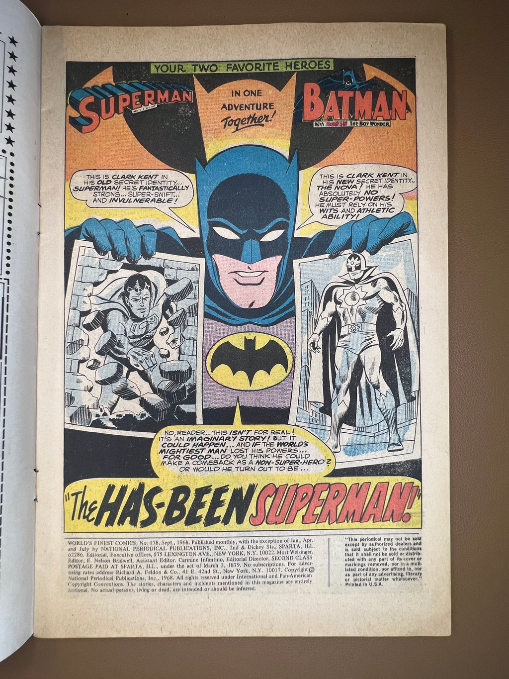 WORLD’S FINEST COMICS #178