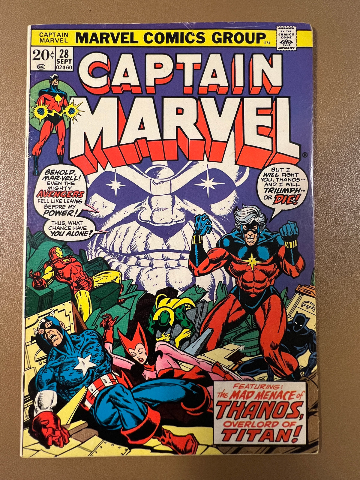 CAPTAIN MARVEL #28