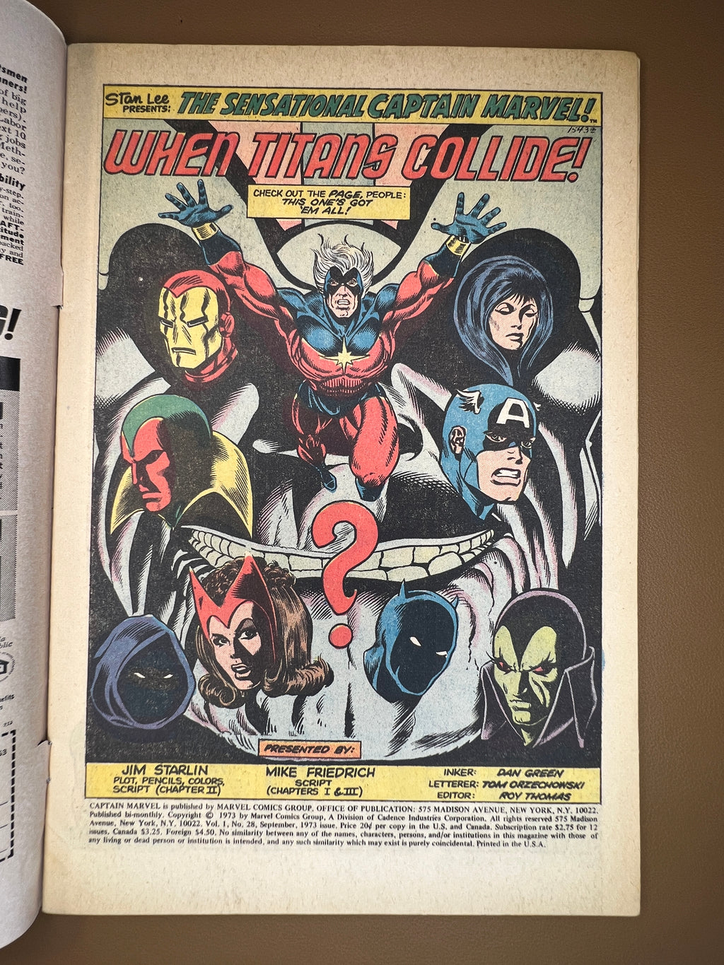 CAPTAIN MARVEL #28