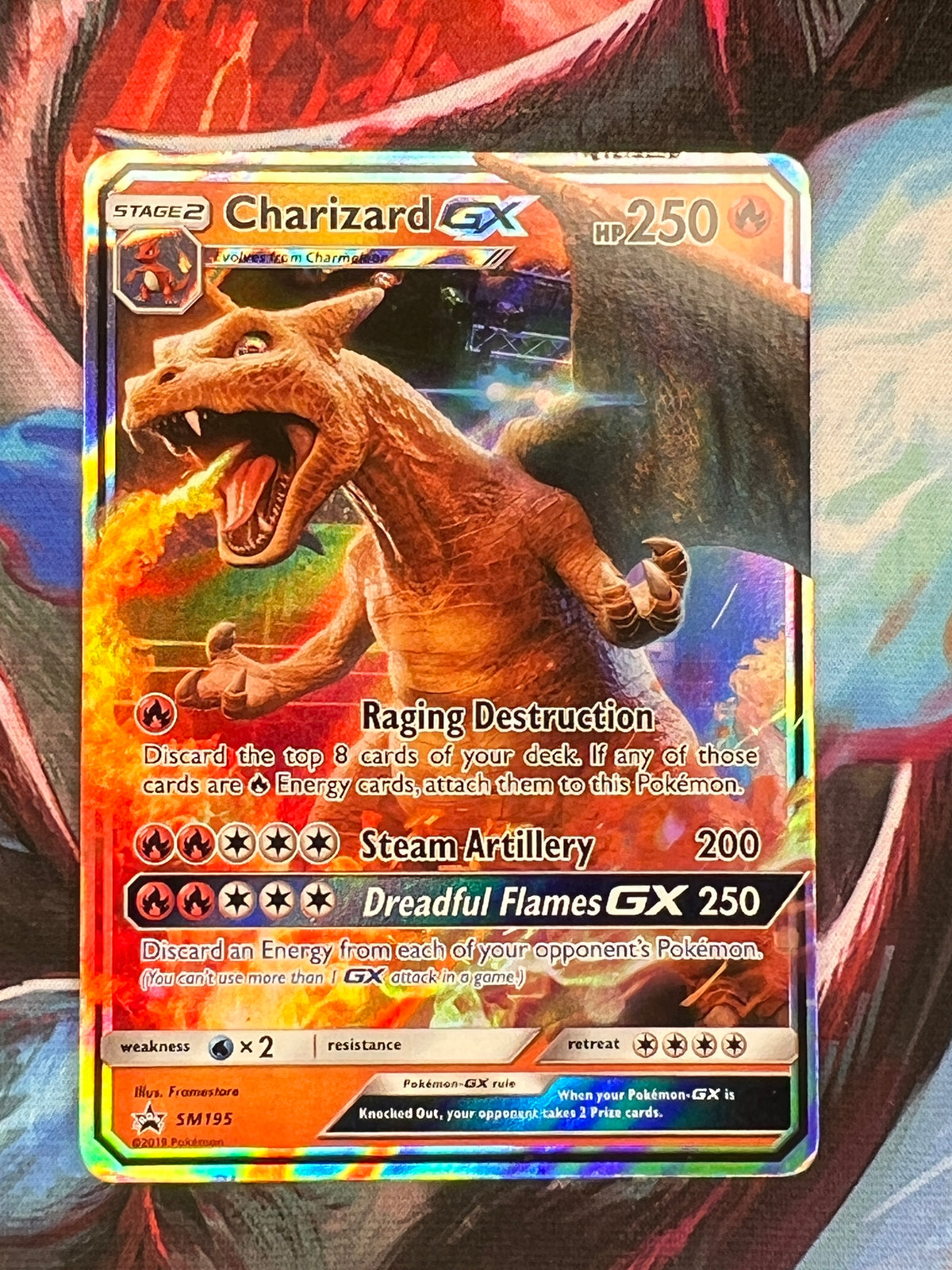 Charizard GX SM195 Black Star Promo