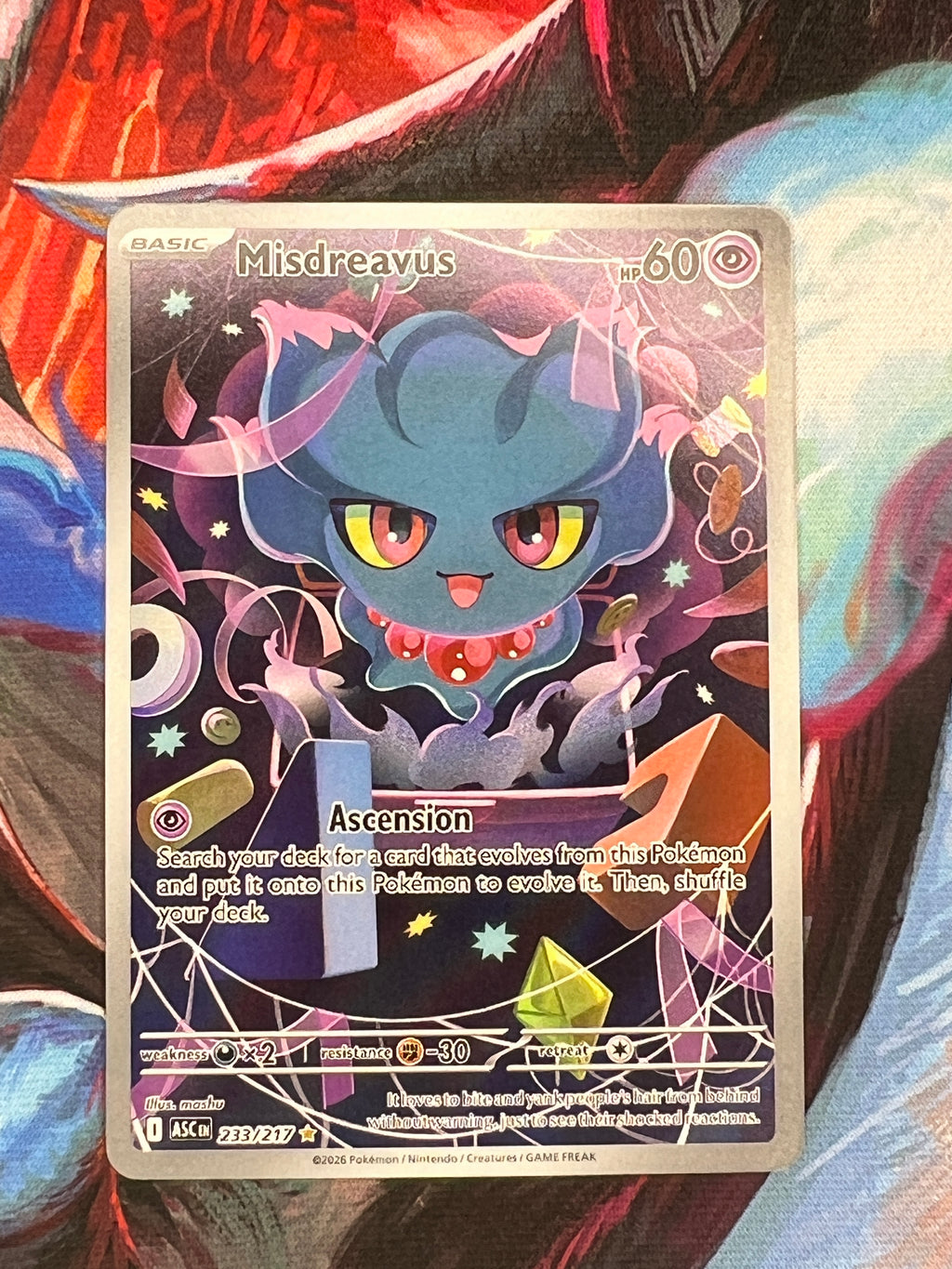 Misdreavus 233/217 Illustration Rare